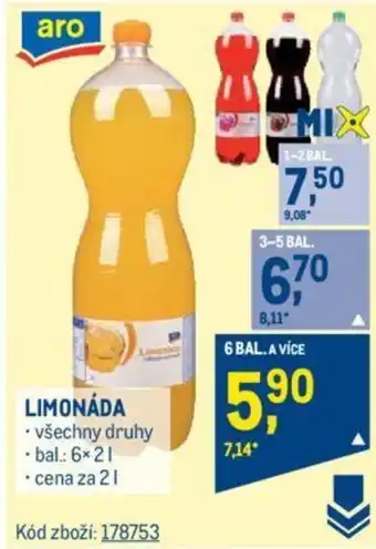 Makro LIMONÁDA nabídka