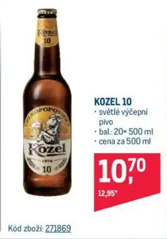 Makro KOZEL 10 nabídka