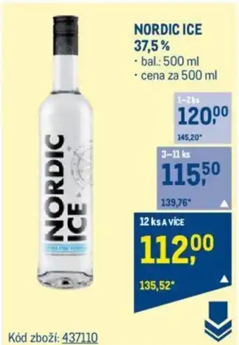 Makro NORDIC ICE 37,5% nabídka