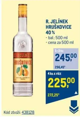 Makro R. JELÍNEK HRUŠKOVICE 40% nabídka