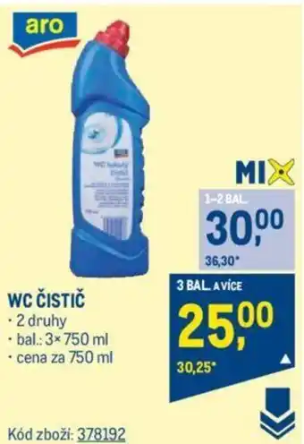 Makro WC ČISTIČ nabídka