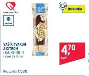 Makro VAŠÍK TVAROH A CITRON nabídka