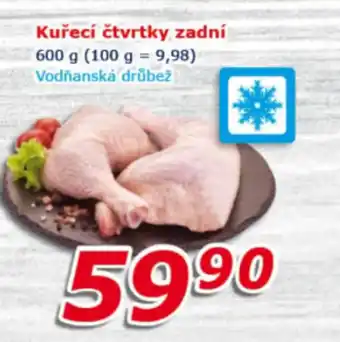 ESO MARKET Kuřecí čtvrtky zadní 600 g nabídka