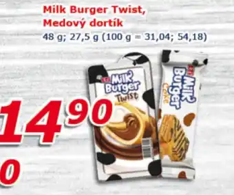 Milk Burger Twist, Medový dortík