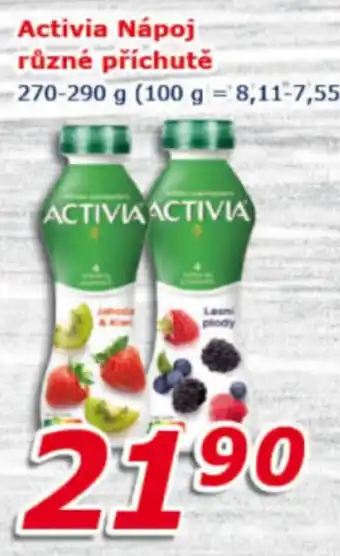 ESO MARKET Activia Nápoj různé příchutě nabídka