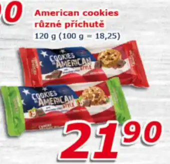 American cookies různé příchutě