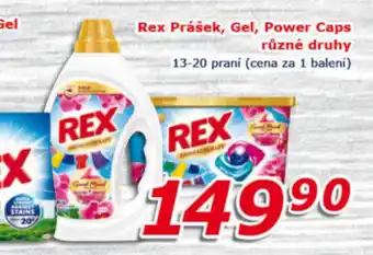 ESO MARKET Rex Prášek, Gel, Power Caps různé druhy nabídka