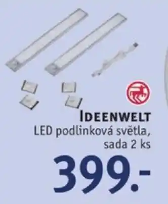 Rossmann IDEENWELT LED podlinková světla nabídka