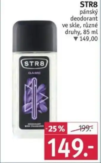 Rossmann STR8 pánský deodorant nabídka