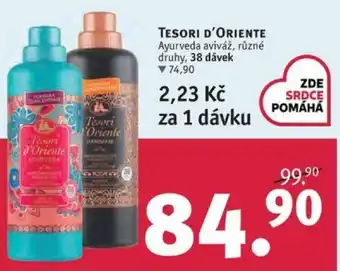 Rossmann TESORI D'ORIENTE nabídka