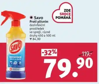 Rossmann SAVO Proti plísním nabídka