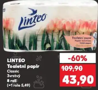 Kaufland LINTEO Toaletní papír nabídka