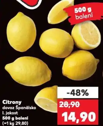 Kaufland Citrony nabídka