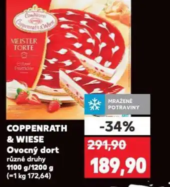 Kaufland COPPENRATH & WIESE Ovocný dort nabídka