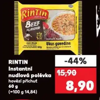 Kaufland RINTIN Instantni nudlová polévka nabídka