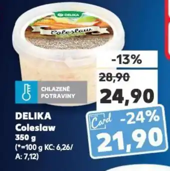 Kaufland DELIKA Coleslaw nabídka