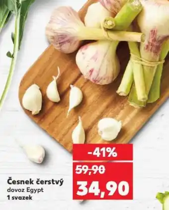 Kaufland Česnek čerstvý nabídka