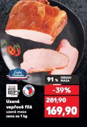 Kaufland Uzené vepřové filé nabídka