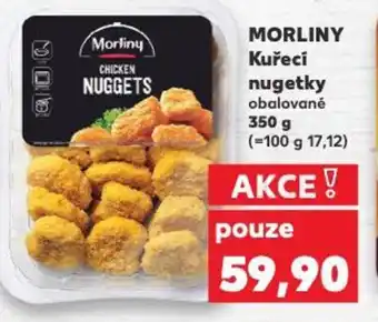 Kaufland MORLINY Kuřecí nugetky nabídka