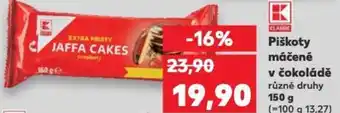 Kaufland Piškoty máčené v čokoládě nabídka