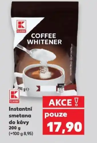 Kaufland Instantní smetana do kávy nabídka
