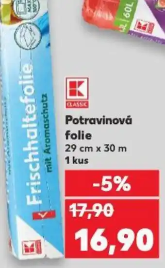 Kaufland Potravinová folie nabídka