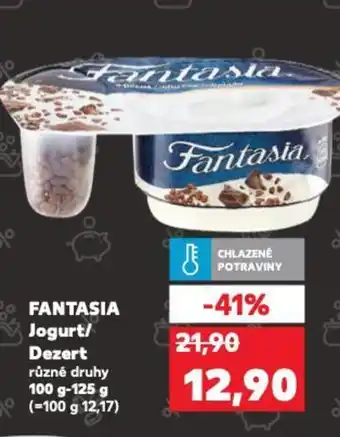 Kaufland FANTASIA Jogurt/ Dezert nabídka