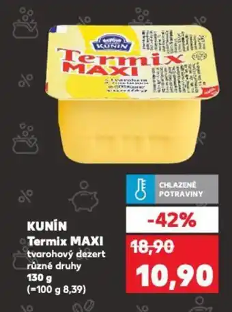 Kaufland KUNIN Termix MAXI nabídka