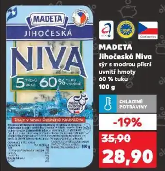 Kaufland MADETA Jihočeská Niva nabídka