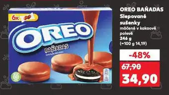 Kaufland OREO BAÑADAS Slepované sušenky nabídka