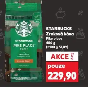 Kaufland STARBUCKS Zrnková káva nabídka