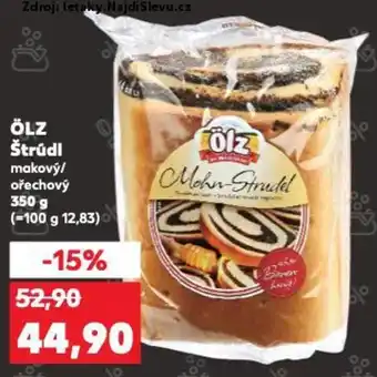 Kaufland ÖLZ Štrúdl nabídka