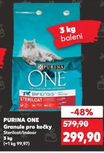 Kaufland PURINA ONE Granule pro kočky nabídka