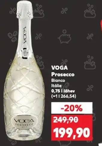 Kaufland VOGA Prosecco nabídka