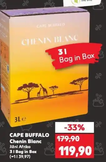 Kaufland CAPE BUFFALO Chenin Blanc nabídka