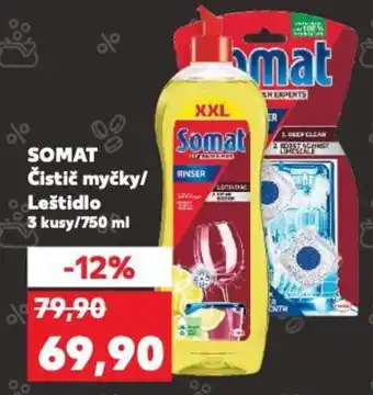 Kaufland SOMAT Čistič myčky/ Leštidlo nabídka