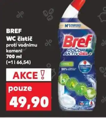Kaufland BREF WC čistič nabídka
