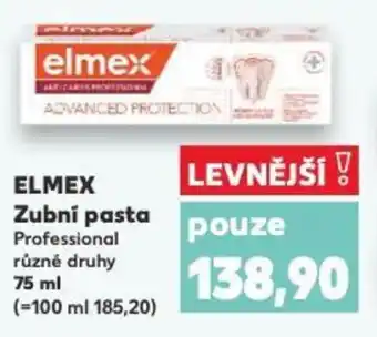 Kaufland ELMEX Zubní pasta nabídka