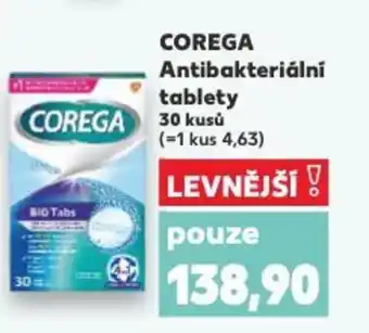 Kaufland COREGA Antibakteriální tablety nabídka