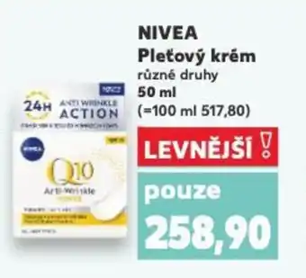 Kaufland NIVEA Pleťový krém nabídka