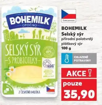 Kaufland BOHEMILK Selský sýr nabídka