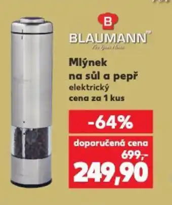 Kaufland Mlýnek na sůl a pepř nabídka