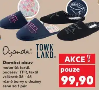 Kaufland Domácí obuv nabídka
