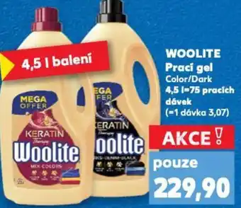 Kaufland WOOLITE Prací gel nabídka