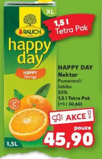 Kaufland HAPPY DAY Nektar nabídka