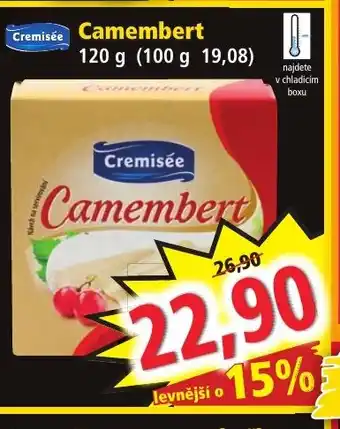 Norma Camembert nabídka