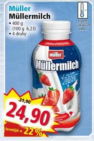 Norma Müller Müllermilch nabídka