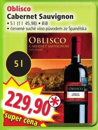 Norma Oblisco Cabernet Sauvignon nabídka