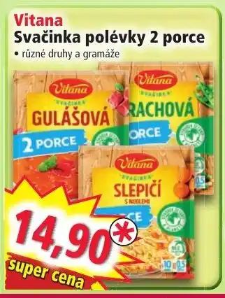 Norma Vitana Svačinka polévky 2 porce nabídka