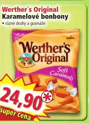 Norma Werther's Original Karamelové bonbony nabídka